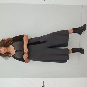 Gray and black Torrid Romper sz 4